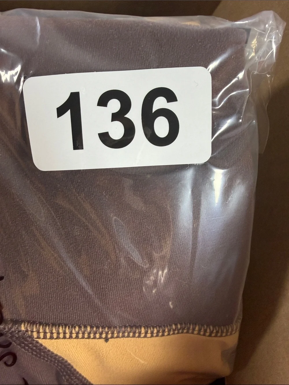 Fabletics PowerHold On-The-Go High Waisted Leggings Small Brown Colorblock